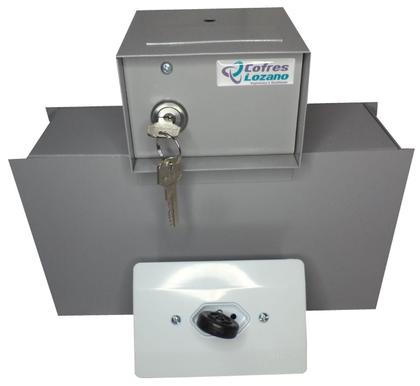 Imagem de Cofre Tomada Secreta Com Gaveta Interna E Fundo Falso