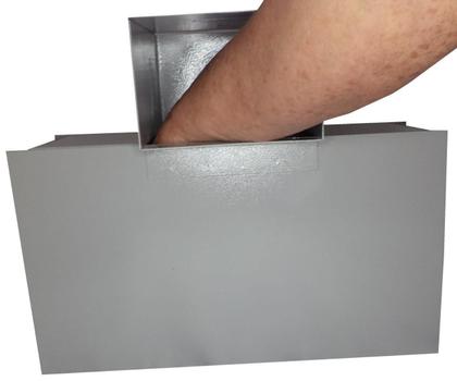 Imagem de Cofre Tomada Secreta Com Gaveta Interna E Fundo Falso