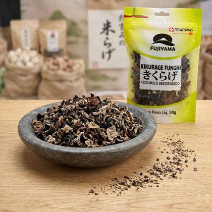 Imagem de Cogumelo Seco Funghi Kikurage Para Risoto 50g
