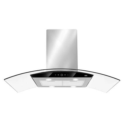 Imagem de Coifa de Ilha EOS 90cm ECO90IVD Touch Inox com Vidro 220V