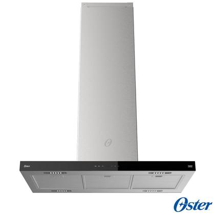 Imagem de Coifa de Ilha Oster 90 cm com 03 Velocidades, Painel Touch Control - OCFA590