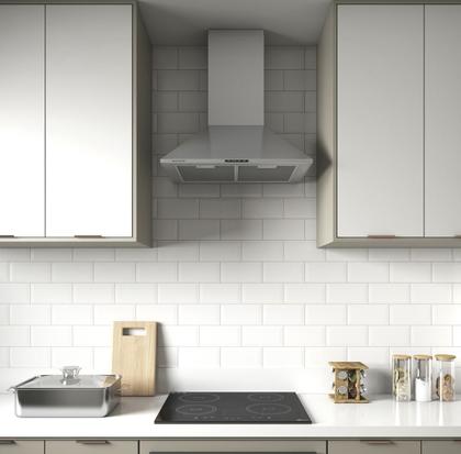 Imagem de Coifa De Parede 60cm Inox Piramidal 127v - Brastemp