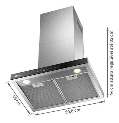 Imagem de Coifa De Parede 60cm Inteligencia Artificial 220v Electrolux