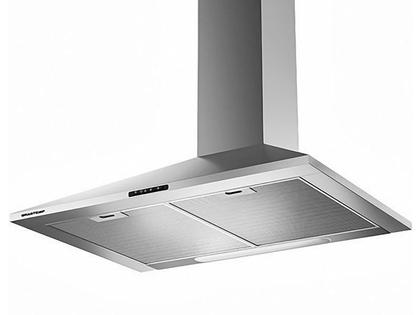 Imagem de Coifa de Parede Brastemp 60 cm Inox piramidal 4 bocas com duplo filtro - BAI60BR