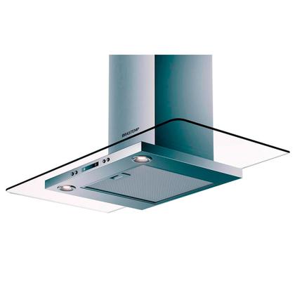 Imagem de Coifa de Parede Brastemp 90 cm Inox 5 e 6 Bocas Timer Autodesligamento BAP90AR