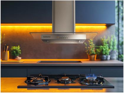 Imagem de Coifa de Parede Continental 60cm Inox com Vidro (CC6VX)