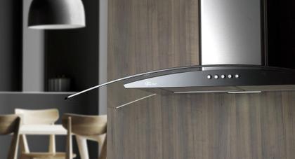 Imagem de Coifa de parede fischer fit 90 cm vidro