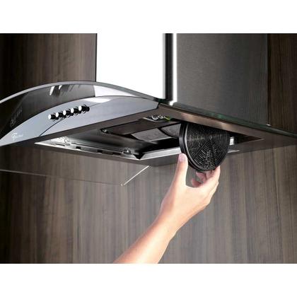 Imagem de Coifa de Parede Fit 60 Cm Com Vidro Fischer