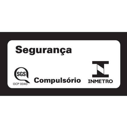 Imagem de Coifa de Parede Retangular 75cm Slim Terim Preto Com Inox 110V