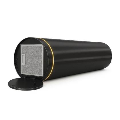 Imagem de Coifa e Depurador de Ilha EOS 38cm Maxxi Air Redonda All Black 1200m³/h EMCO41IRP 220V