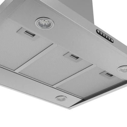 Imagem de Coifa Ilha 75cm Retangular Terim Inox 220V