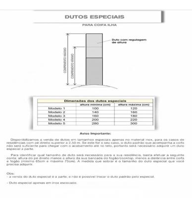 Imagem de Coifa Ilha 90cm Retangular Inox Fogatti 3 Velocidades Painel Touch e Iluminação Led