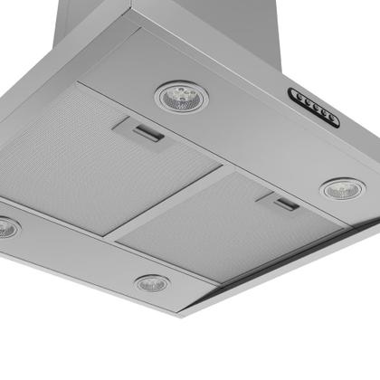 Imagem de Coifa Ilha Nardelli Retangular 60cm Inox