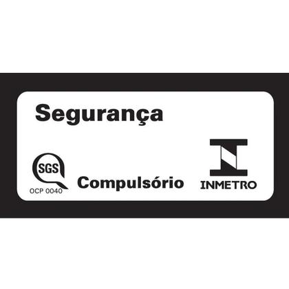 Imagem de Coifa Nardelli De Parede Clean Vidro Curvo 90cm Preto 220V