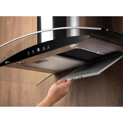 Imagem de Coifa Parede Digital Fischer Talent Touch 60cm Inox 127v