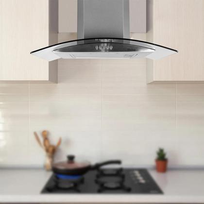 Imagem de Coifa Philco PCO60G Glass Depurador & Exaustor 60cm Inox