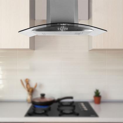 Imagem de Coifa Philco PCO60G Glass Depurador & Exaustor 60cm Inox