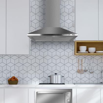 Imagem de Coifa Pirâmide Philco 2 em 1 60cm Inox PCO62I