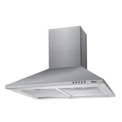 Imagem de Coifa Pirâmide Philco 60cm Inox Depurador E Exaustor PCO62I 220V