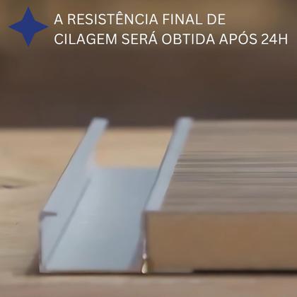 Imagem de Cola Adesiva Pur 716 Madeira Mdf Semi Expansiva Kisafix 500g