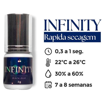 Imagem de Cola Adesivo Cherry Lash Infinit 3gr - Alta Performance e Segurança