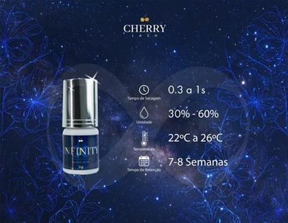 Imagem de Cola Adesivo Cherry Lash Infinit 3gr - Alta Performance e Segurança