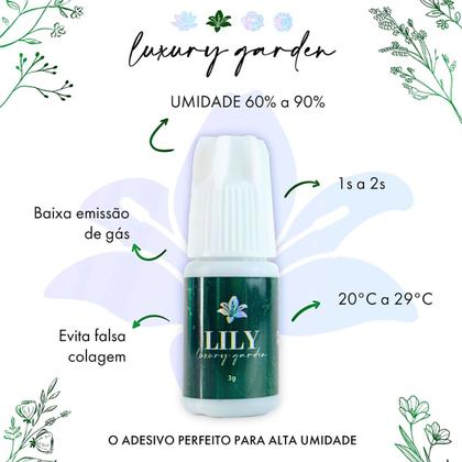 Imagem de Cola Adesivo Lily Para Extensão De Cilíos 3ml - Cherry