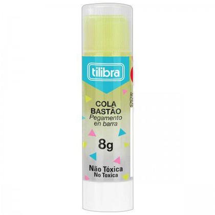 Imagem de Cola Bastão Colorida 8g Transparente - Tilibra