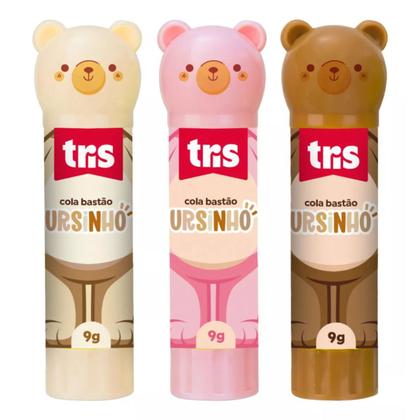 Imagem de Cola bastão ursinho - 9 gramas - unidade - tris
