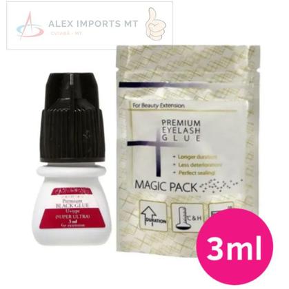 Imagem de Cola Cílios Premium profissional Black Glue Super Ultra 3ml