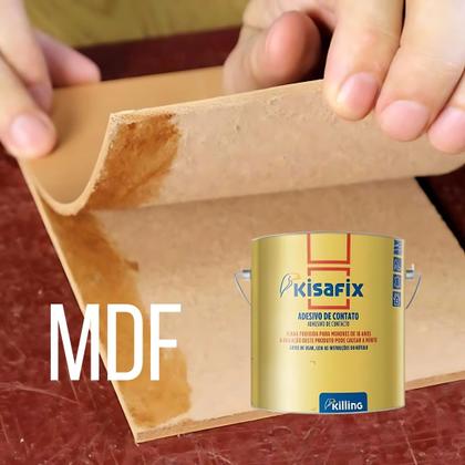 Imagem de Cola De Contato 2,8kg Kisafix Premium Sapateiro Moveis Couro