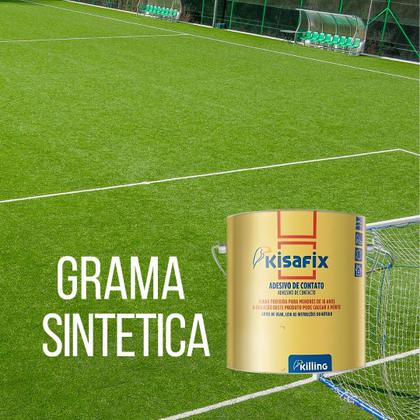 Imagem de Cola De Contato 2,8kg Kisafix Premium Sapateiro Moveis Couro