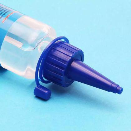 Imagem de Cola de Silicone Líquida p/ Artesanato Eva Isopor Couro Papel Papelão 100ml