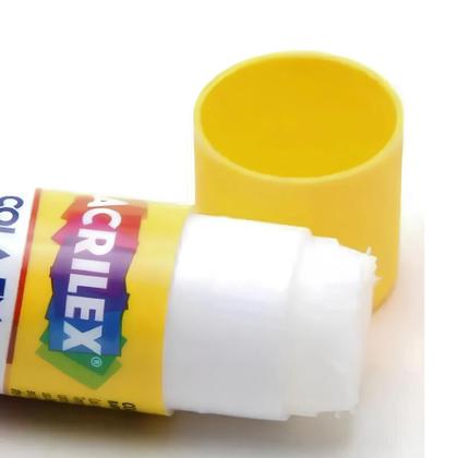 Imagem de Cola em Bastão, Acrilex, C/40 grs, Pacote c/ 5 -  ACRILEX