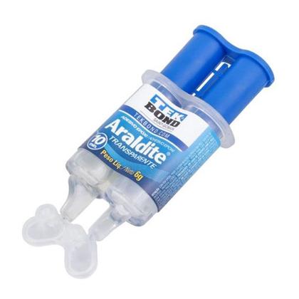 Imagem de Cola Epóxi 10 Min 6g Araldite Seringa Transparente - TEK BOND