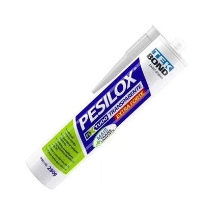Imagem de Cola Fix Tudo Silicone Transparente Pesilox Tekbond 280g