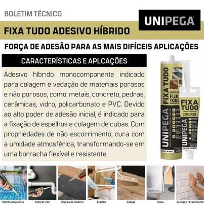 Imagem de Cola Fixa Tudo Alto Poder De Adesão Até Debaixo D'água 80g