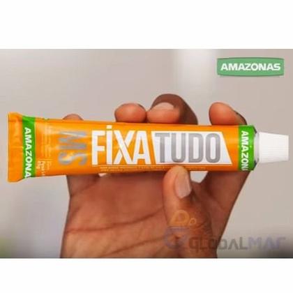 Imagem de Cola Fixa Tudo Embaixo D'agua Azulejo Vinil Fibra Amazonas 85g
