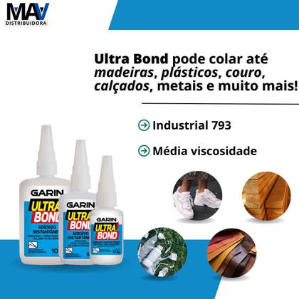 Imagem de Cola Instantânea 793 Ultra Bond Garin