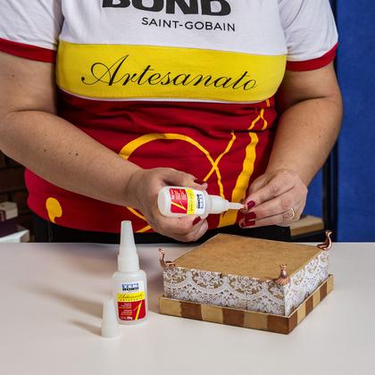 Imagem de Cola Instantanea N1 Artesanato Tekbond 20 Gramas 10 Unidades