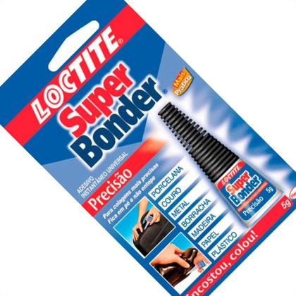 Imagem de Cola Instantanea Super Bonder 5Grs - Kit C/24 PC