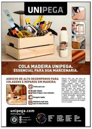 Imagem de Cola Madeira Unipega 250G - 0074