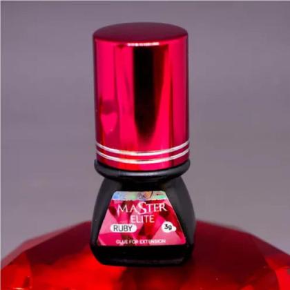 Imagem de Cola Master Elite Ruby 3ml Adesivo para Extensão de Cílios