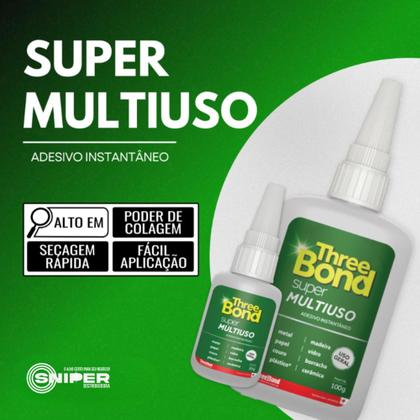 Imagem de Cola Multiuso 20gr TheeBond Para Atesanato Protege e Cola