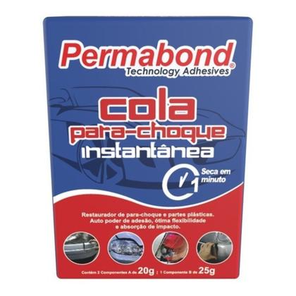 Imagem de Cola Para-choque Solda Plástica Instantânea Permabond