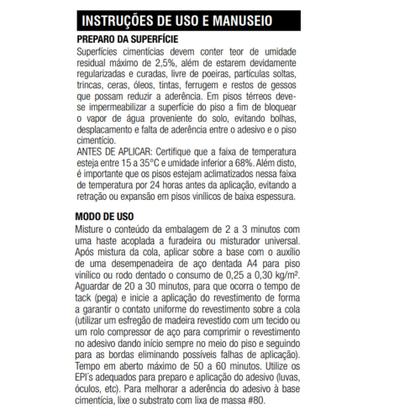 Imagem de Cola Para Piso Vinilico E Carpete Unipega - 4kg