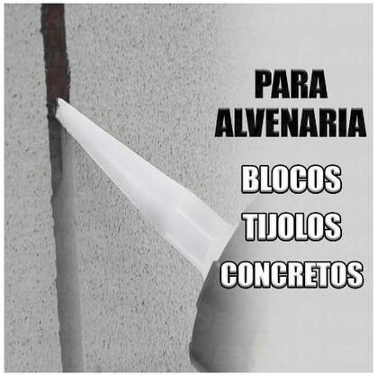 Imagem de Cola PU Construção Selante de Poliuretano Cibra Flex 400g Preto - cx c/ 5 Unid. CIBRA SELANTES