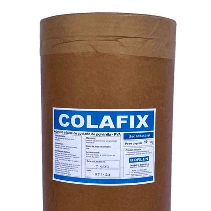 Imagem de Cola PVA Branca Colafix 1102 Papel Papelão e Madeira 50Kg