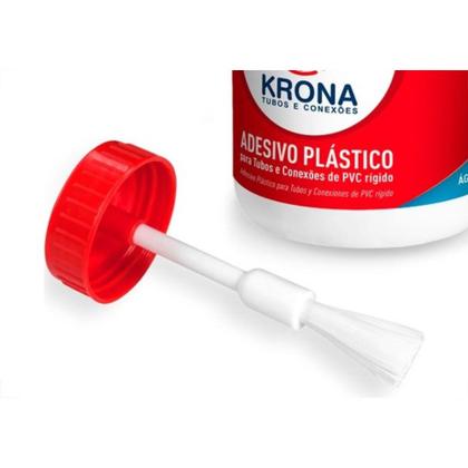 Imagem de Cola Pvc Krona 175G C/Pincel Frasco 518