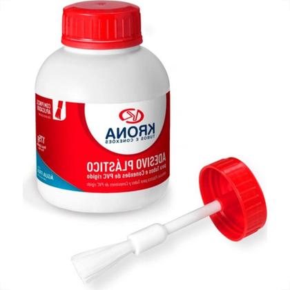 Imagem de Cola Pvc Krona 175G C/Pincel Frasco 518